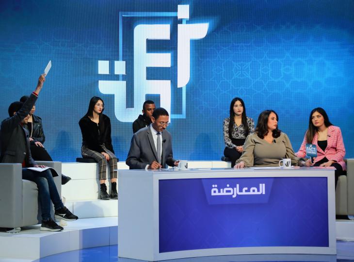 zaama social media Munathara debate youth Tunisia 2023 opinion makers